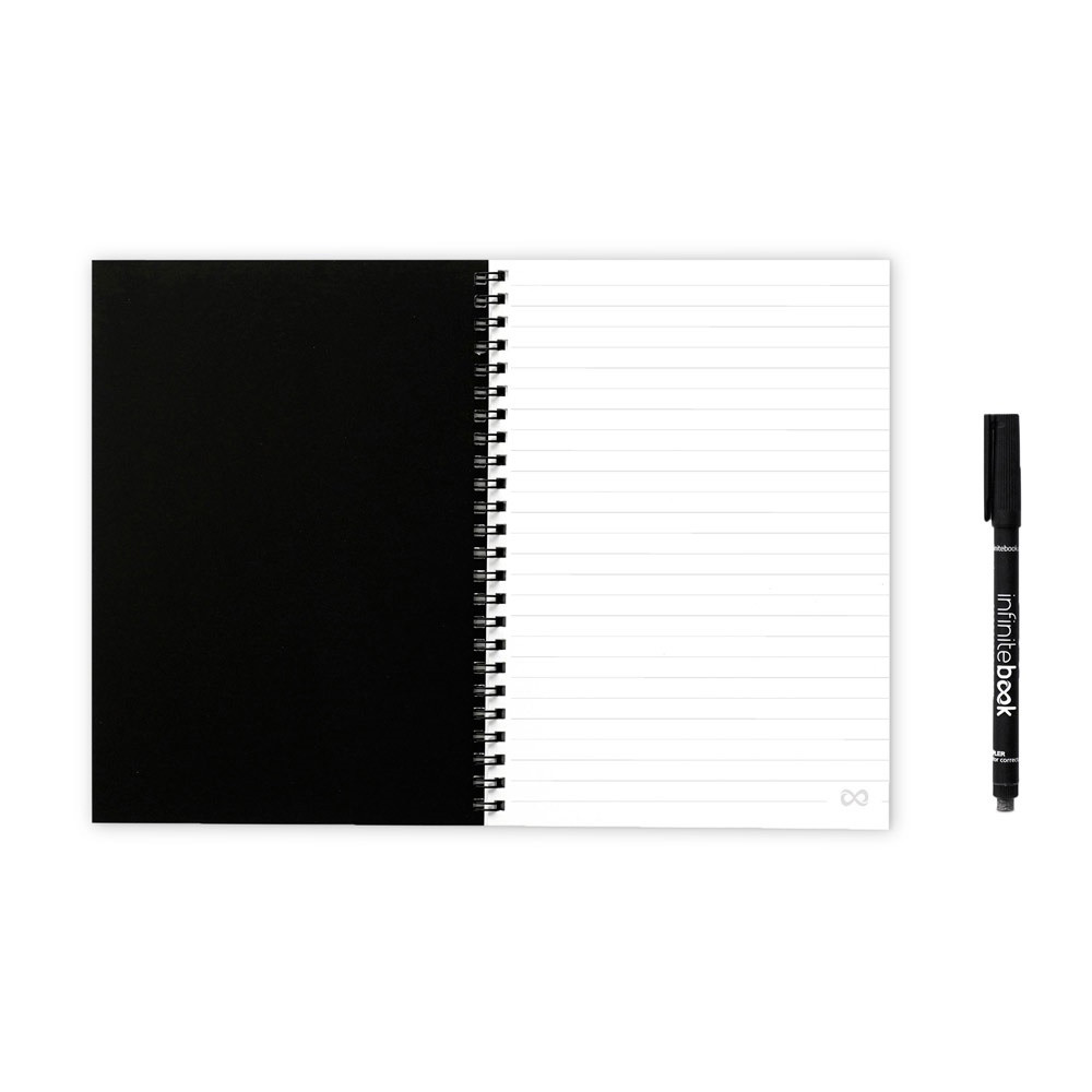 INFINITEBOOK LINED A5. Infinitebook με εύκαμπτο εξώφυλλο και 15 σελίδες με γραμμές