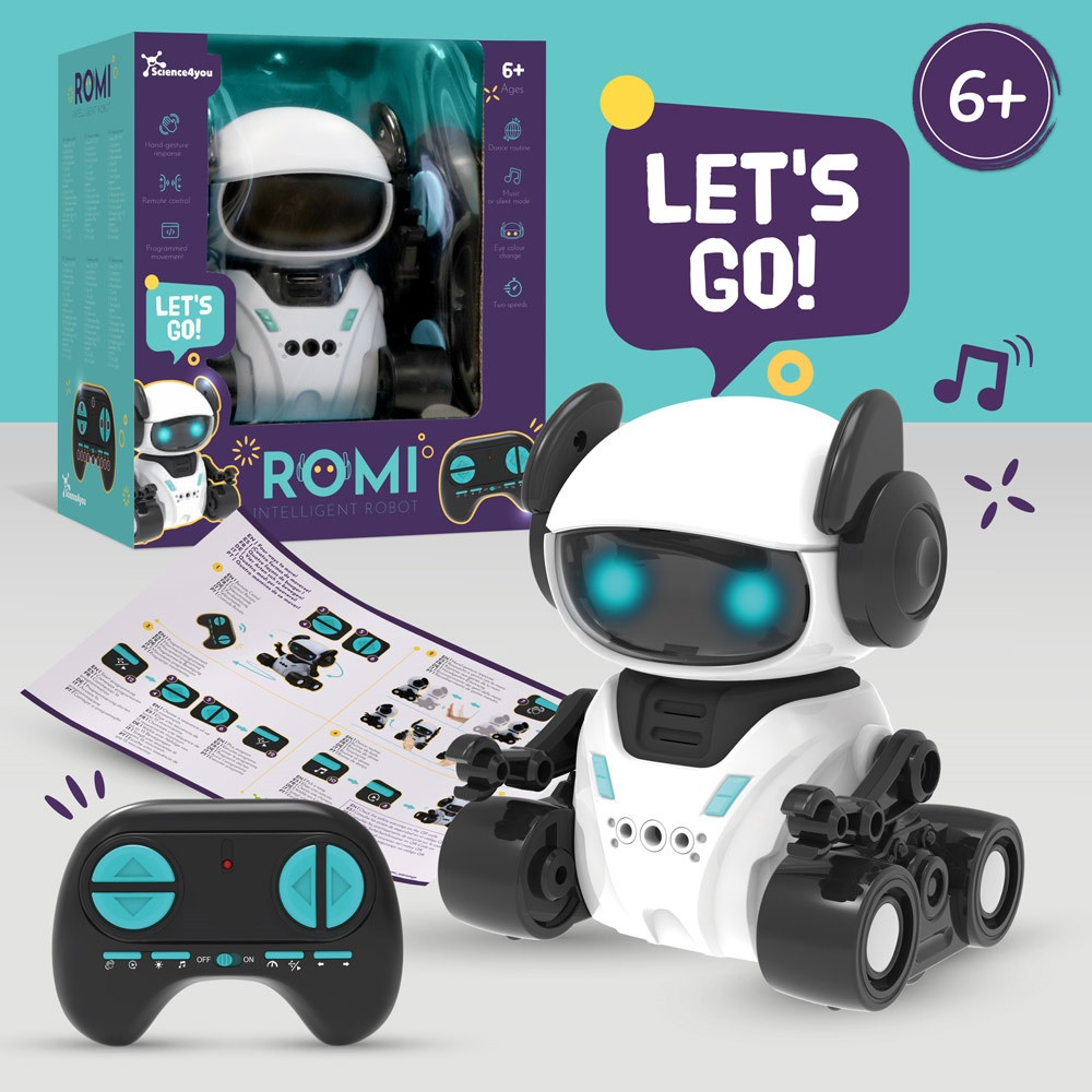ROMI INTELLIGENT ROBOT. Εκπαιδευτικό παιχνίδι για παιδιά