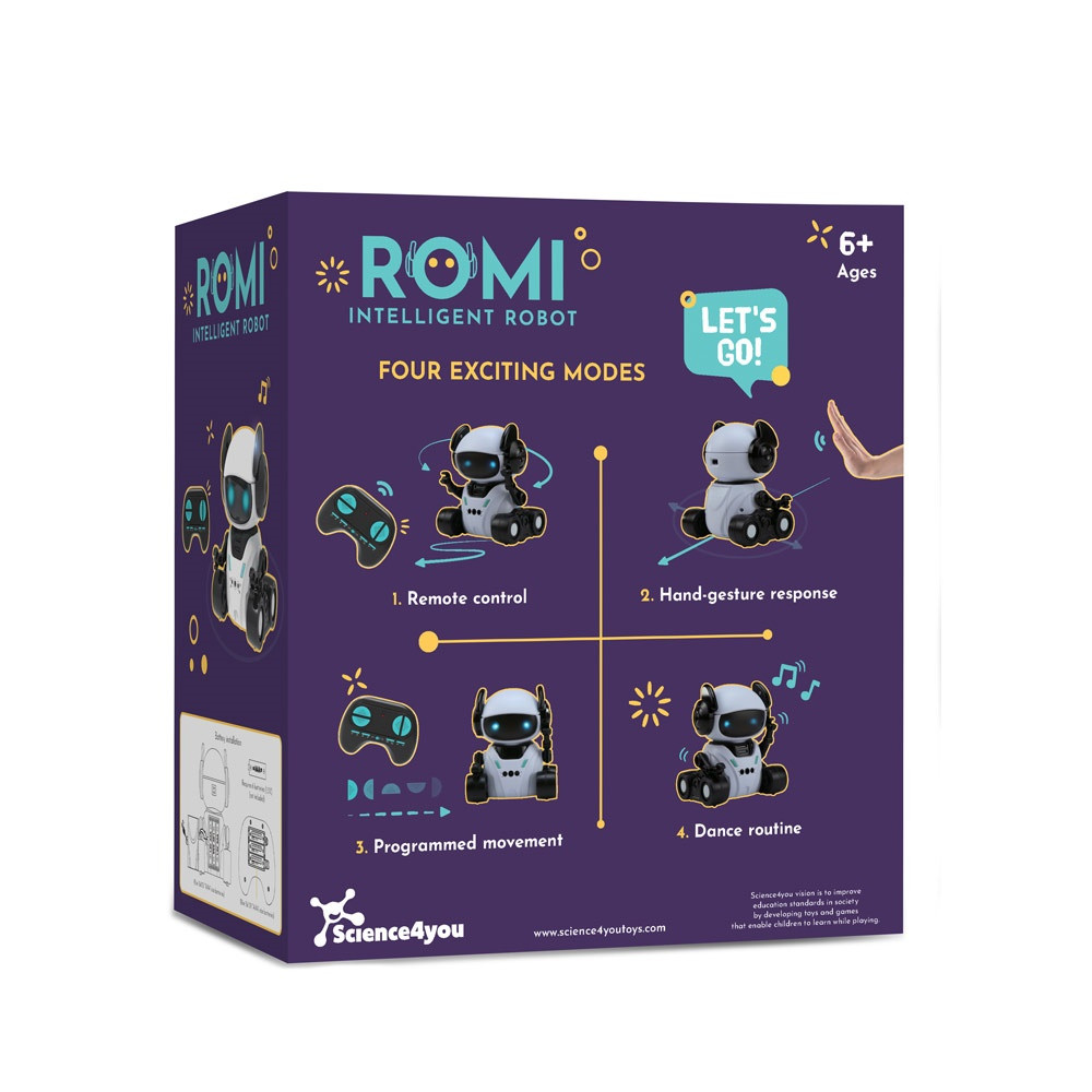 ROMI INTELLIGENT ROBOT. Εκπαιδευτικό παιχνίδι για παιδιά