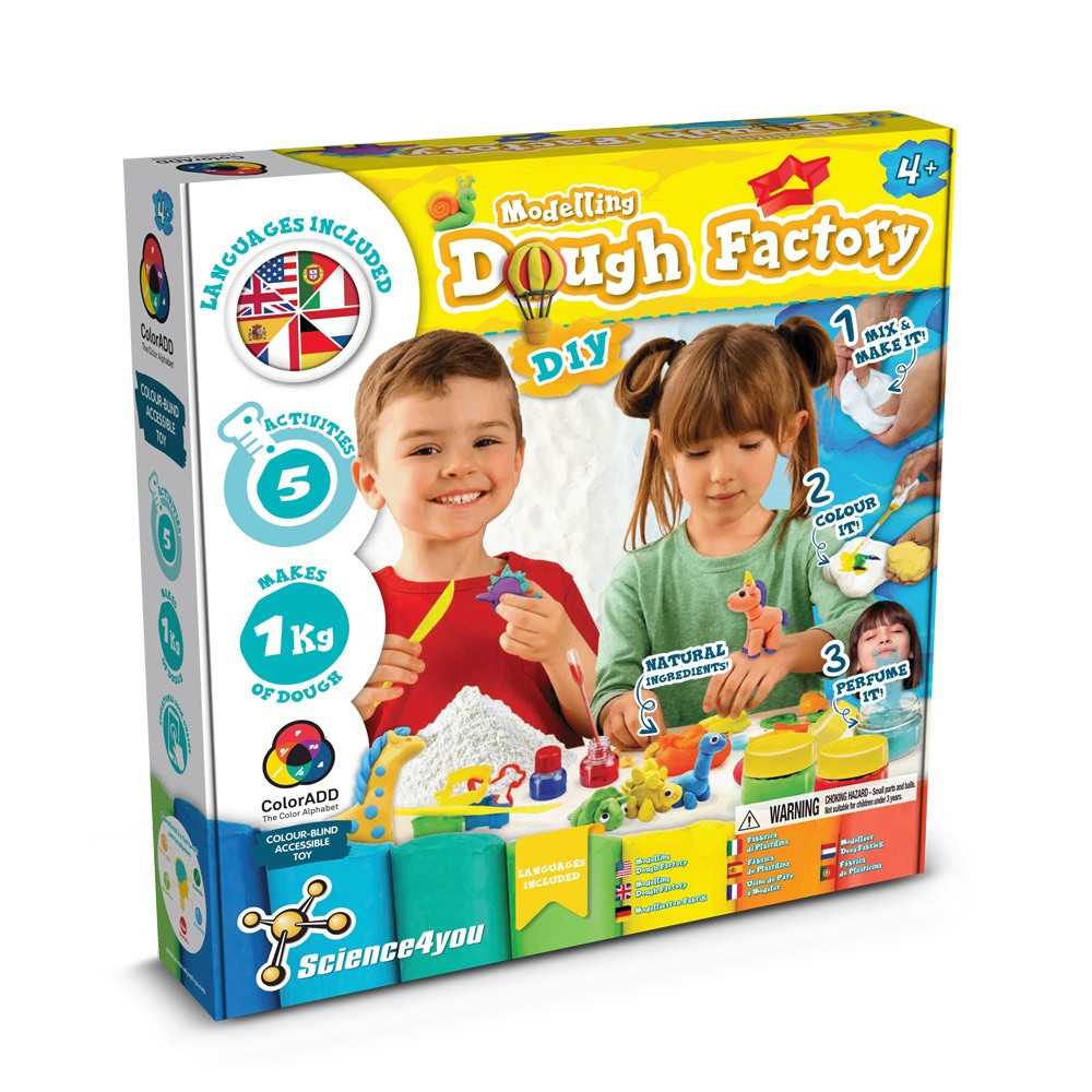 Modeling Dough Factory Kit I. Εκπαιδευτικό παιχνίδι για παιδιά