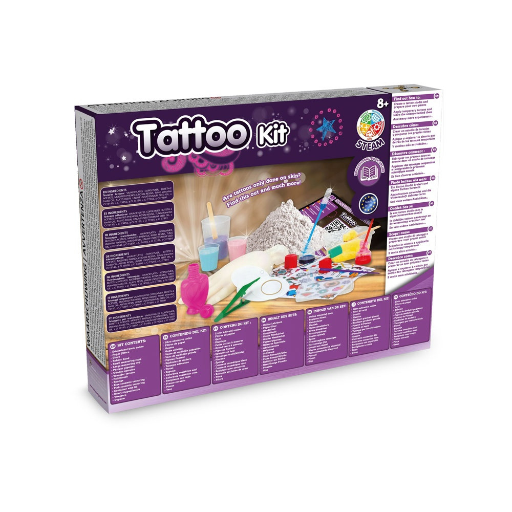 Tattoo Factory Kit I. Εκπαιδευτικό παιχνίδι για παιδιά