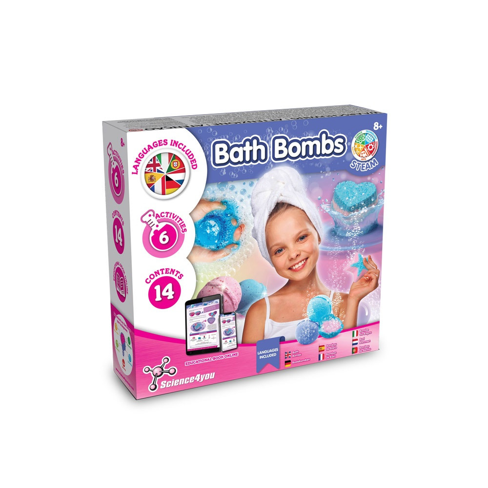 Bath Bombs Kit I. Εκπαιδευτικό παιχνίδι για παιδιά