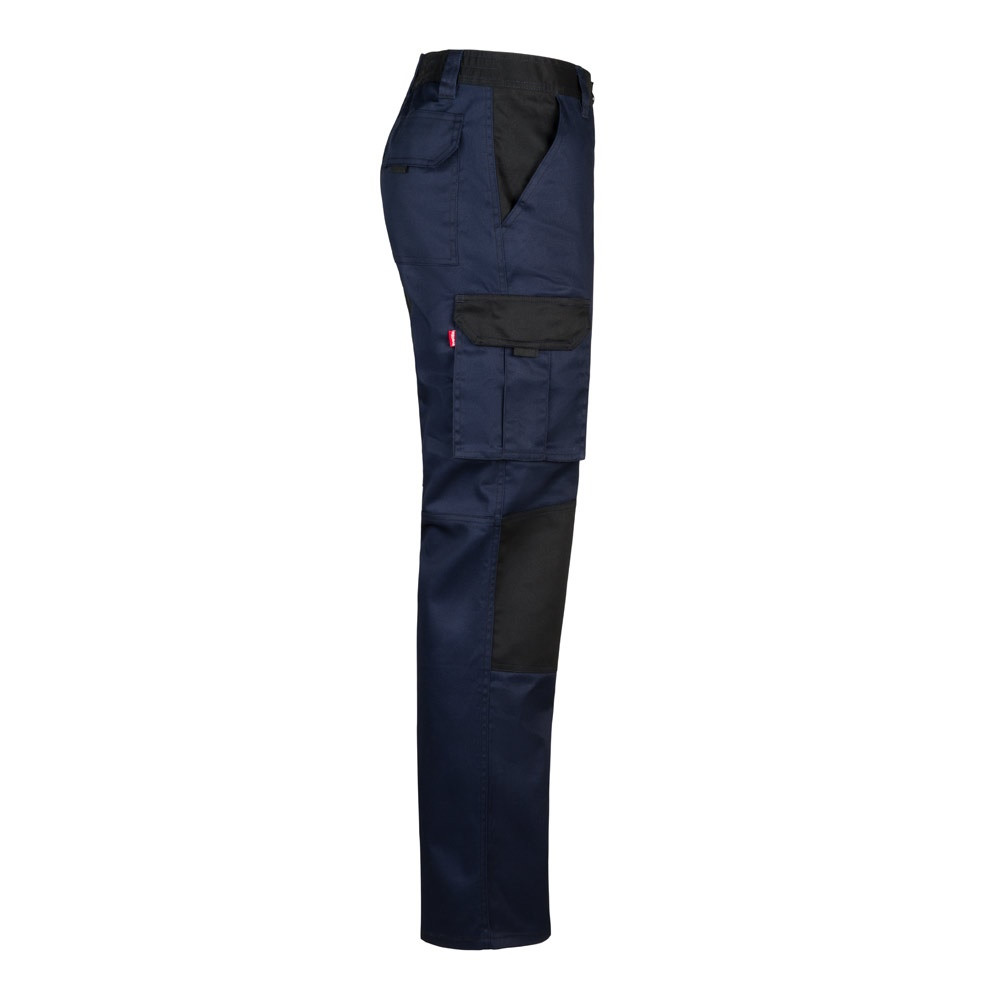VL NJORD. Δίχρωμο παντελόνι twill με πολλαπλές τσέπες (240 g/m²), από βαμβάκι (35%) και πολυεστέρα (65%)