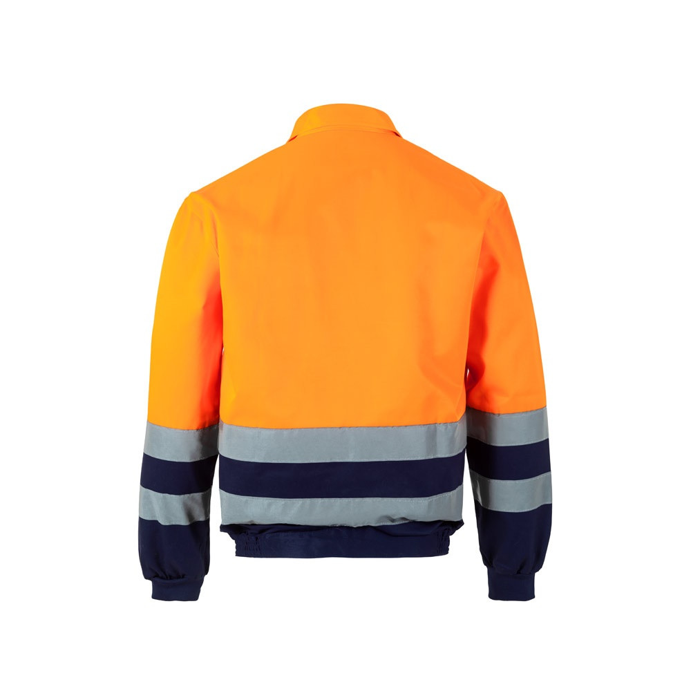 VL NEPTUNE. Δίχρωμη ζακέτα twill (210g/m²) από πολυεστέρα (80%) και βαμβάκι (20%)