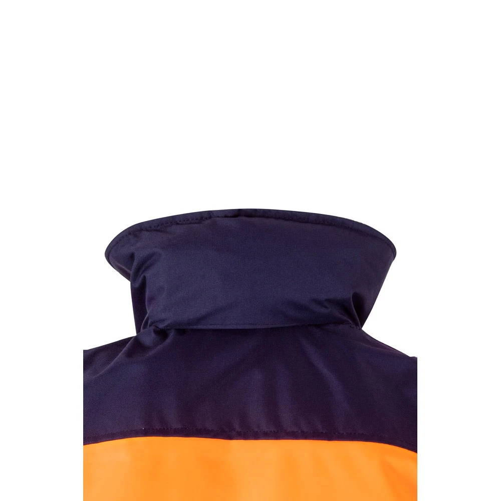 VL JUPITER. Δίχρωμη ζακέτα με ενίσχυση (180g/m²) από πολυεστέρα (100%), με επίστρωση PU