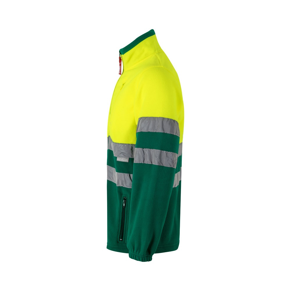 VL EROS LARGE. Δίχρωμο fleece μπουφάν (280g/m²), από πολυεστέρα (100%)