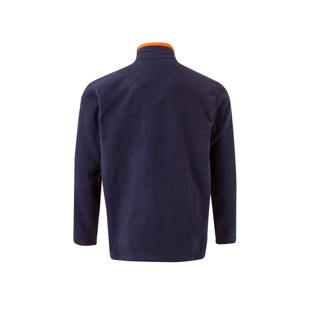 VL GERAS. Δίχρωμο fleece μπουφάν (220g/m²) από πολυεστέρα (100%)