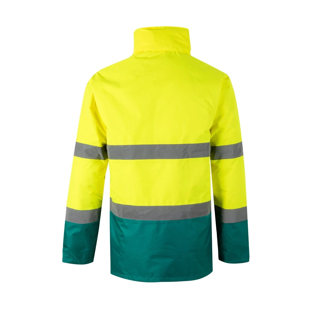 VL THEMIS LARGE. Δίχρωμη ζακέτα (190g/m²), από πολυεστέρα (100%), με επίστρωση PU
