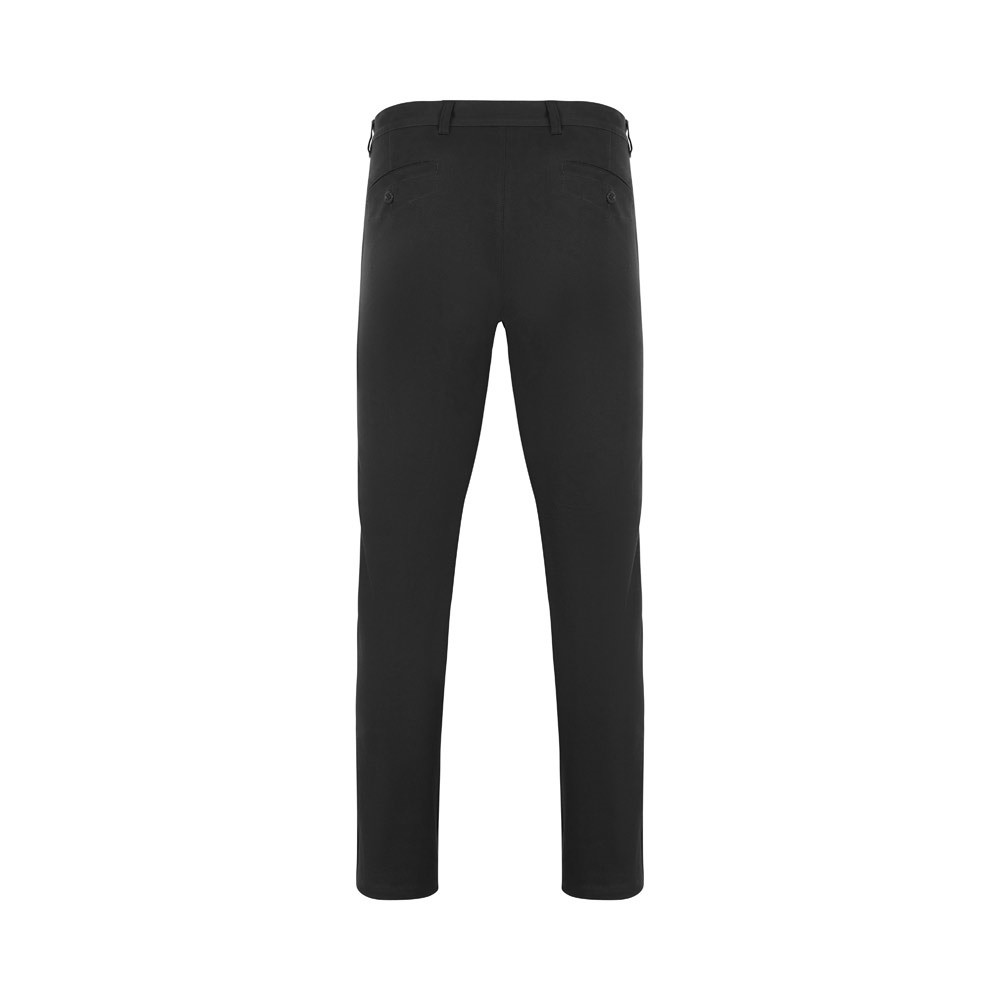 VL VISHNU. Unisex ελαστικό παντελόνι chino (260g/m²), από βαμβάκι (98%) και ελαστάν (2%)