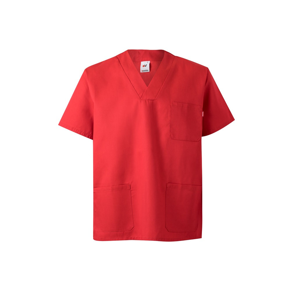 VL ILLAPA. Τουίλ τουνίκ (190g/m²) με κοντά μανίκια, από πολυεστέρα (65%) και βαμβάκι (35%)