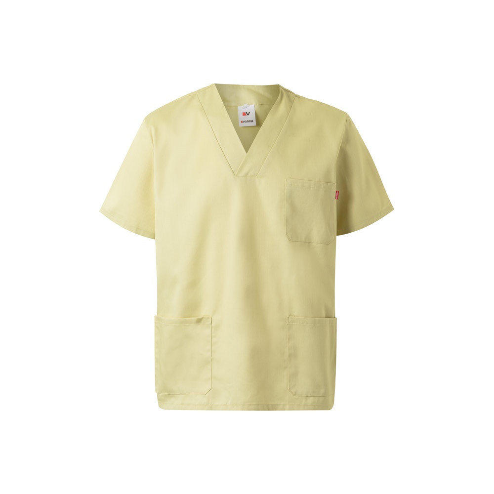 VL ILLAPA. Τουίλ τουνίκ (190g/m²) με κοντά μανίκια, από πολυεστέρα (65%) και βαμβάκι (35%)