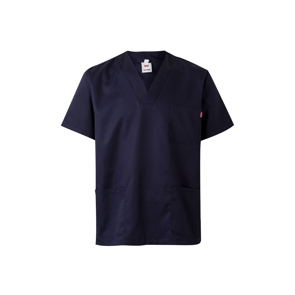VL ILLAPA. Τουίλ τουνίκ (190g/m²) με κοντά μανίκια, από πολυεστέρα (65%) και βαμβάκι (35%)