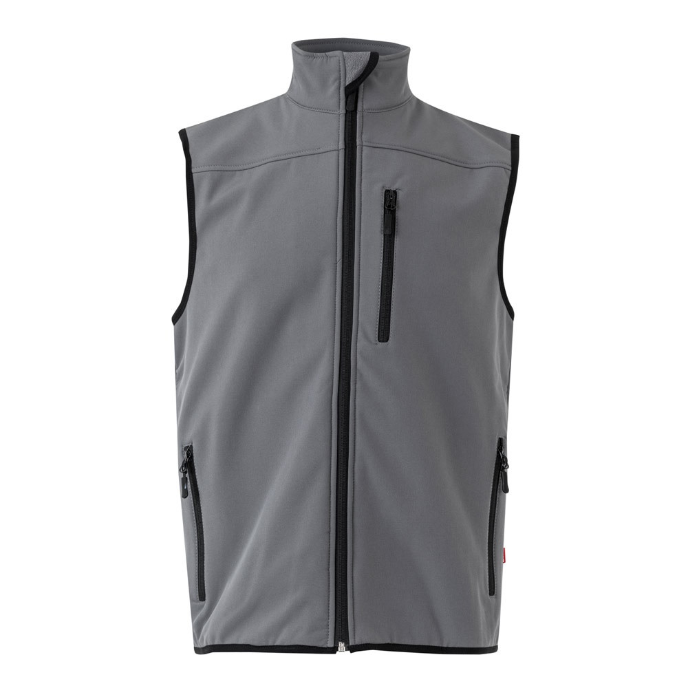VL VARUNA. Γιλέκο από soft shell (280g/m²), με πολική επένδυση, από πολυεστέρα (94%) και ελαστάνη (6%)