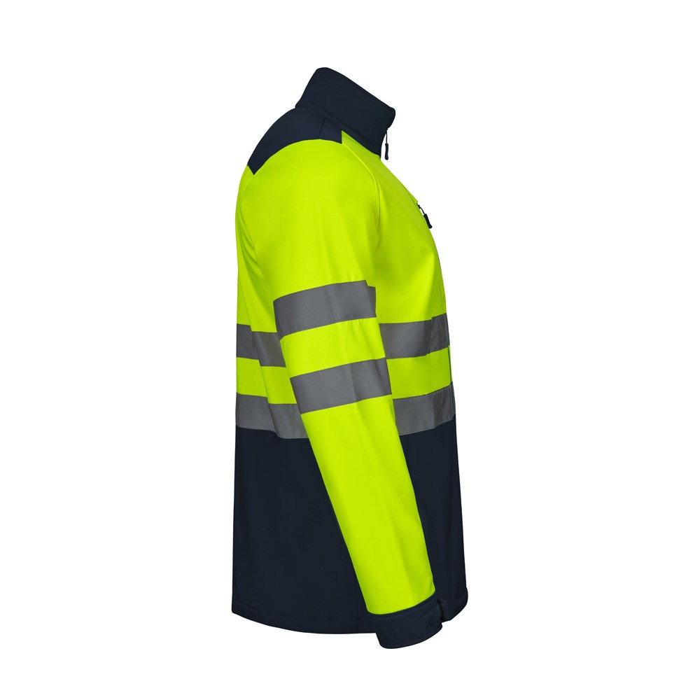 VL HESTIA LARGE. Δίχρωμη ζακέτα από soft shell (280g/m²), με επένδυση από fleece και μεμβράνη TPU, από πολυεστέρα (96%) και ελαστάνη (4%)