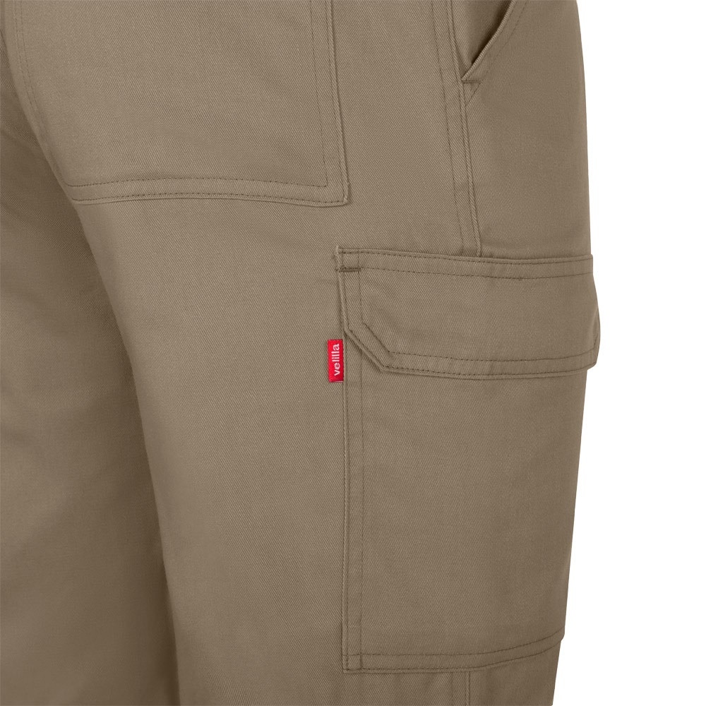 VL HERMES. Παντελόνι twill με πολλές τσέπες (190g/m²)