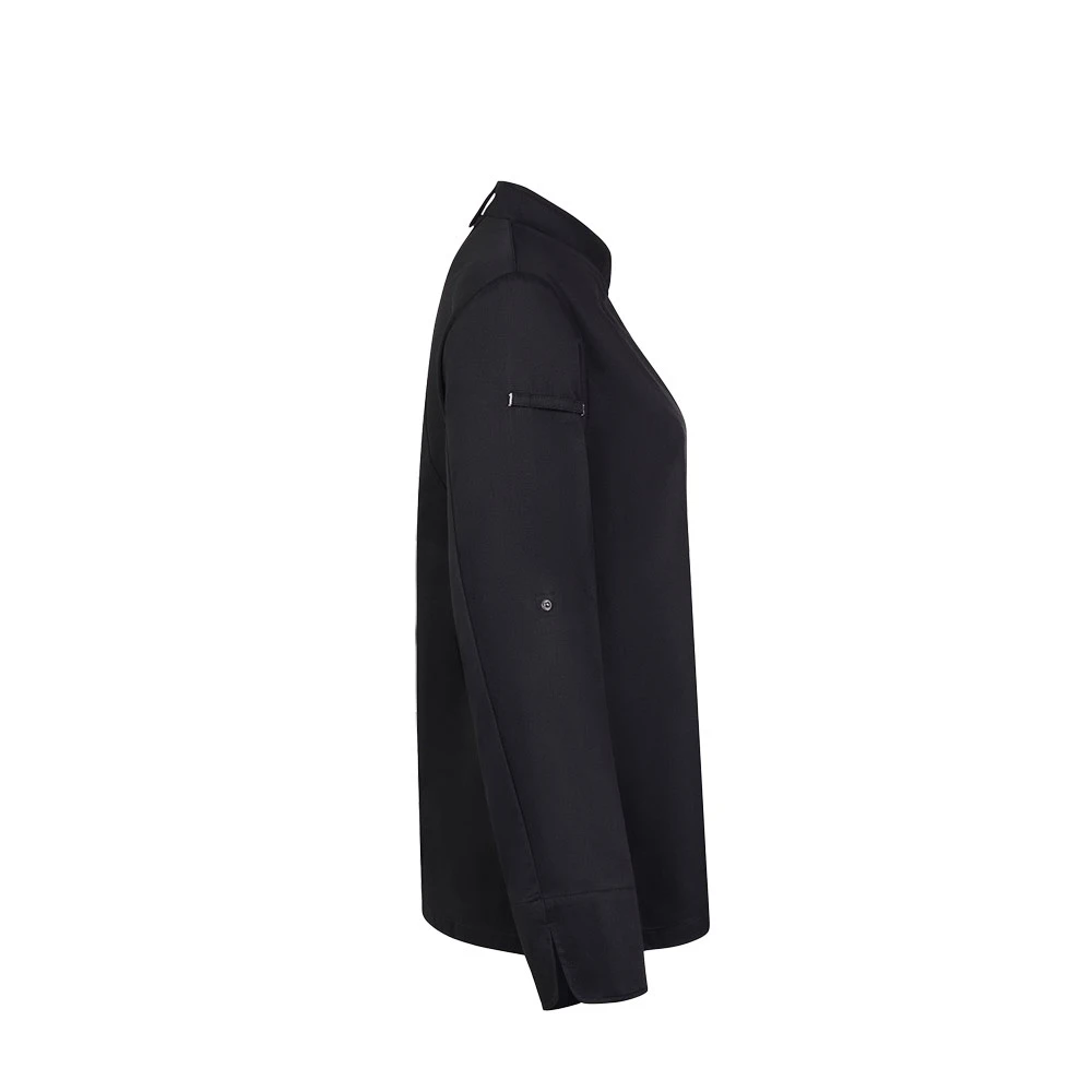 VL THOTH. Γυναικείο σακάκι κουζίνας (190 g/m²) από βαμβάκι (35%) και ανακυκλωμένο πολυεστέρα (65%)