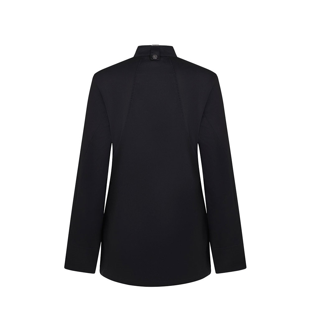 VL THOTH. Γυναικείο σακάκι κουζίνας (190 g/m²) από βαμβάκι (35%) και ανακυκλωμένο πολυεστέρα (65%)