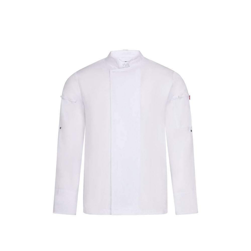 VL AGNI. Unisex σακάκι κουζίνας (190 g/m²) από βαμβάκι (35%) και ανακυκλωμένο πολυεστέρα (65%)