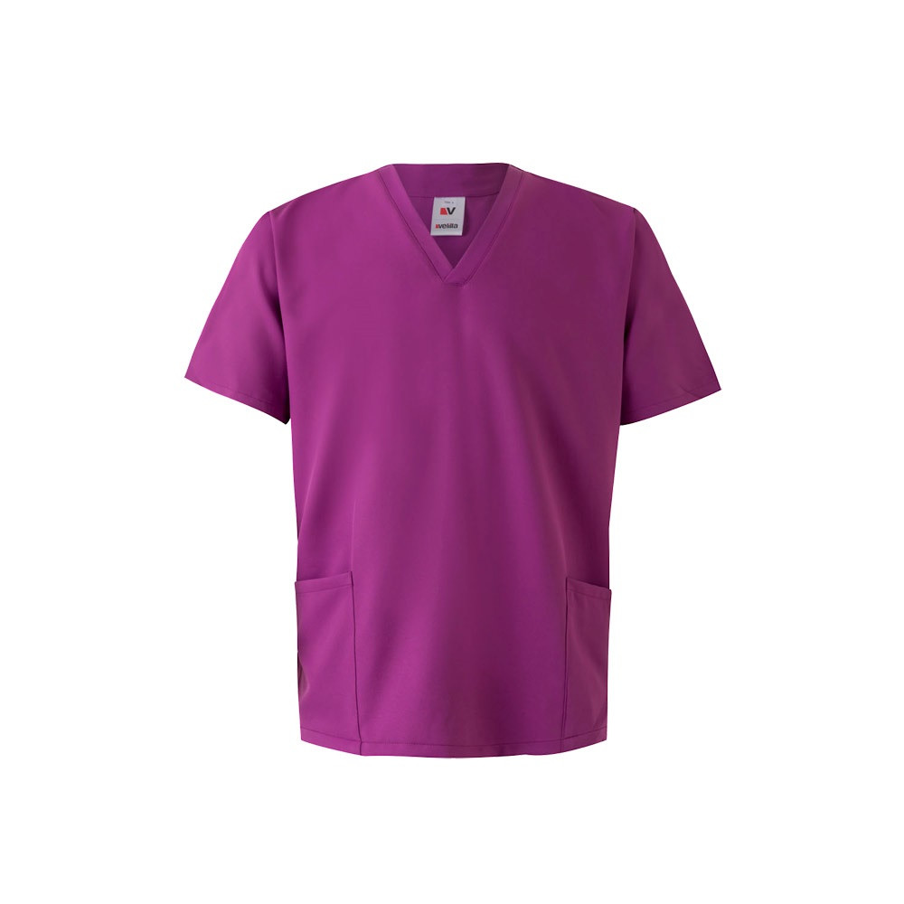 VL FLORA. Τουνίκ με κοντά μανίκια (140 g/m²) από 100% μικροΐνες