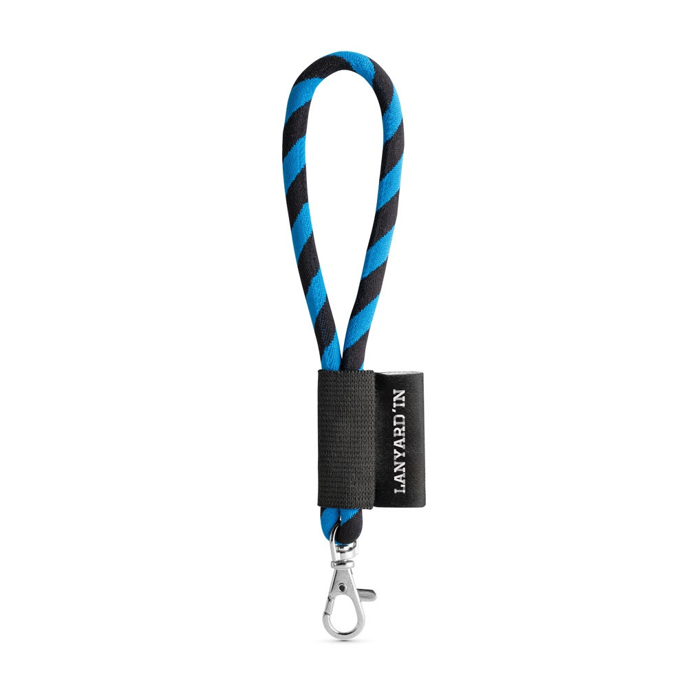 75090. SET Lanyard TUBE Short (Ø 7 mm) με καραμπίνερ πύλης 9 mm
