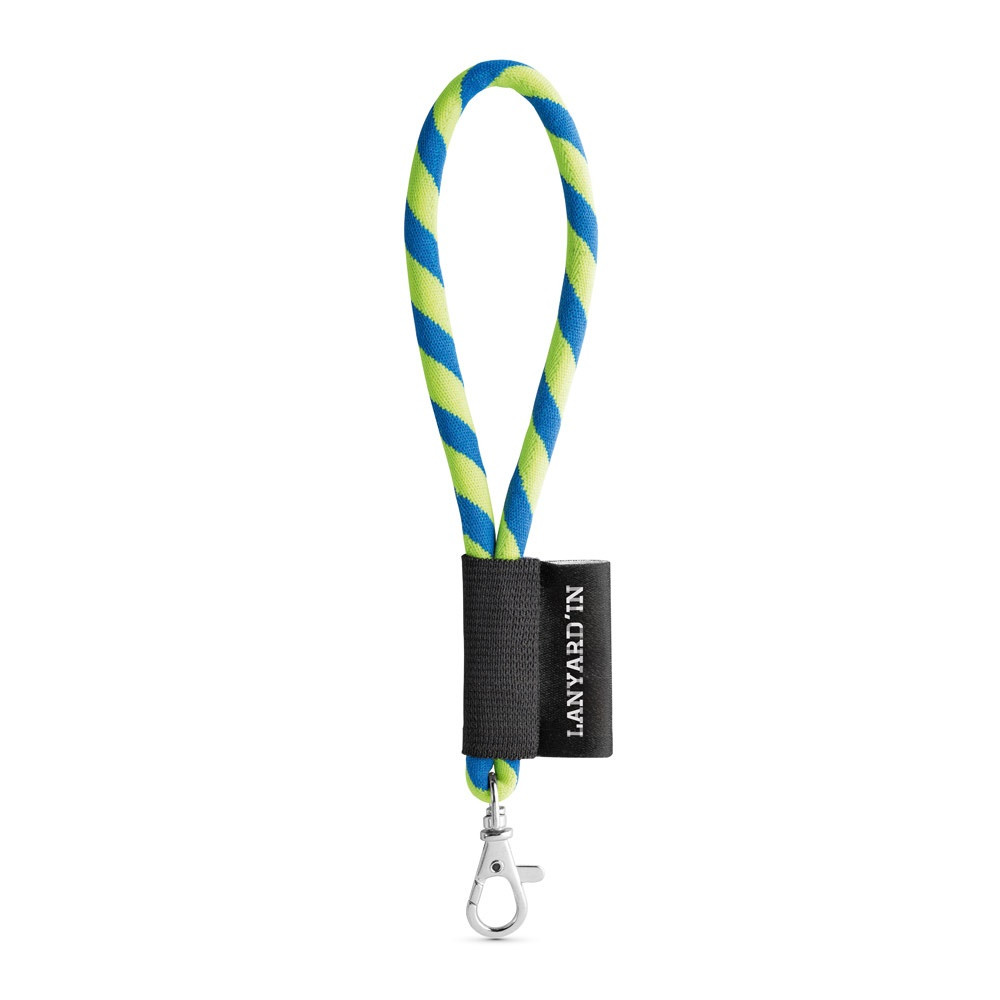 75090. SET Lanyard TUBE Short (Ø 7 mm) με καραμπίνερ πύλης 9 mm