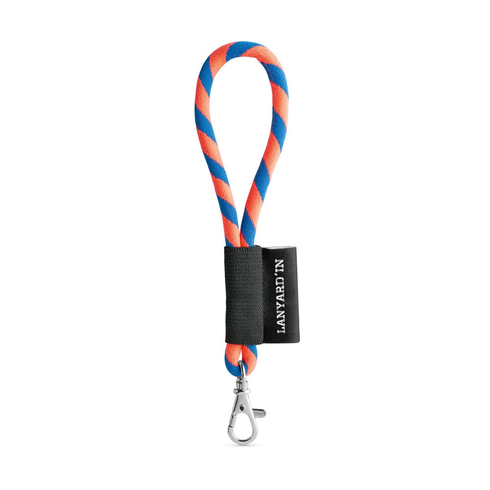 75090. SET Lanyard TUBE Short (Ø 7 mm) με καραμπίνερ πύλης 9 mm