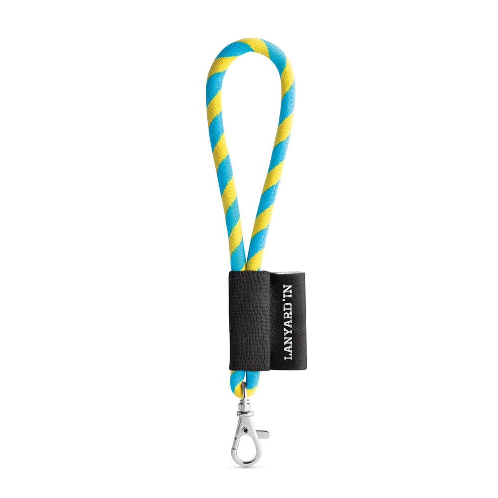 75090. SET Lanyard TUBE Short (Ø 7 mm) με καραμπίνερ πύλης 9 mm