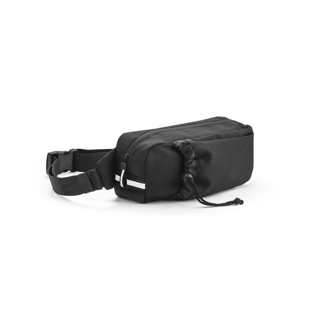 DELFOS POUCH. Τσάντα μέσης από 300D ανακυκλωμένο πολυεστέρα και 600D ανακυκλωμένο πολυεστέρα