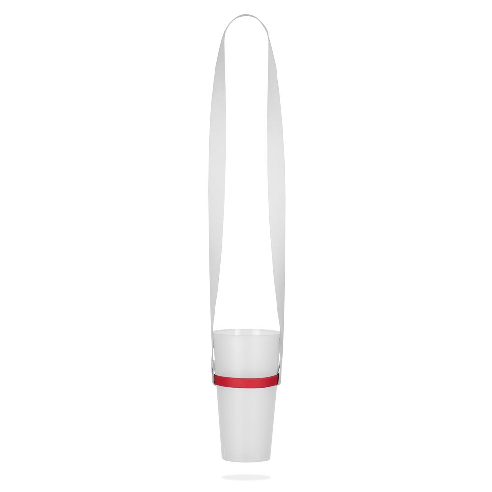 BOLTON. ΣΕΤ Κορδόνι SUBLIMATION Long II (20 mm) Duo με θήκη για ποτήρια σιλικόνης
