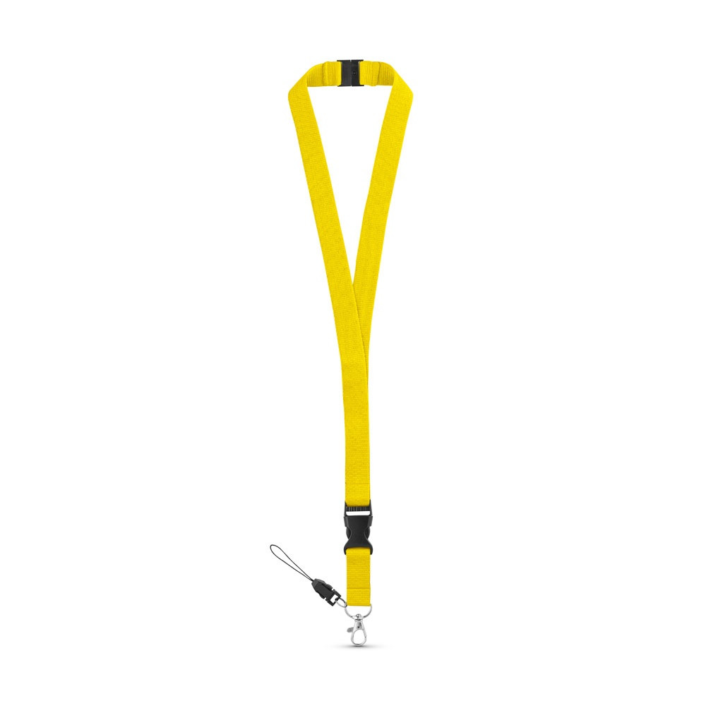 MURRAY. Lanyard από πολυεστέρα με μεταλλικό καραμπίνερ