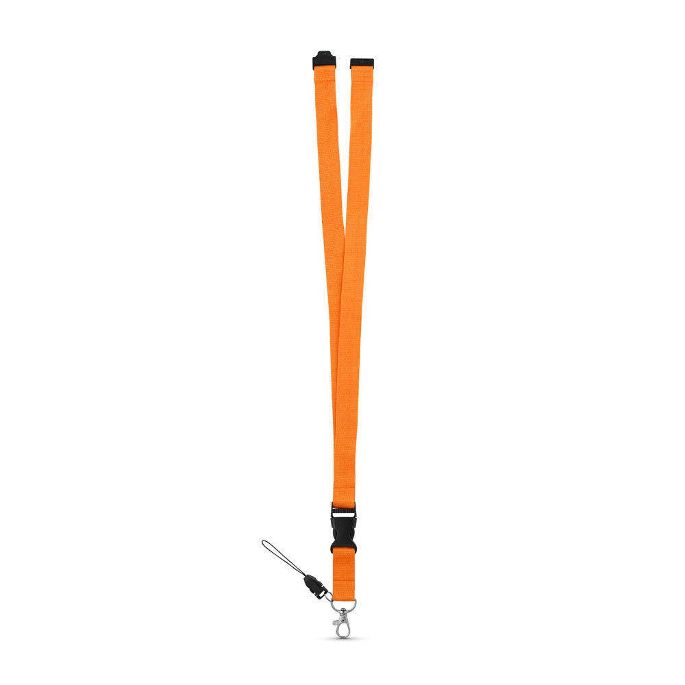 MURRAY. Lanyard από πολυεστέρα με μεταλλικό καραμπίνερ