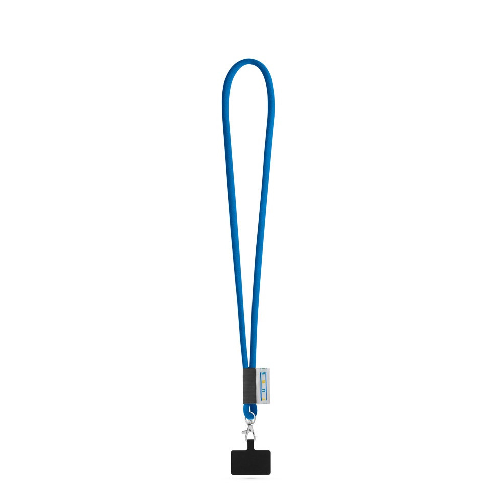GOSPORT. SET Lanyard TUBE Long (Ø 7 mm) με καραμπίνερ σκανδάλης 9 mm και θήκη κινητού τηλεφώνου