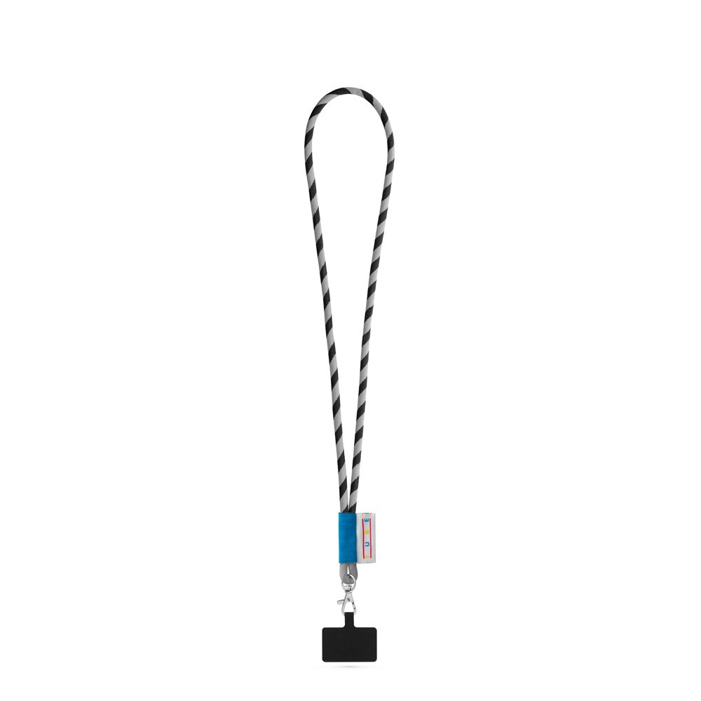 GOSPORT. SET Lanyard TUBE Long (Ø 7 mm) με καραμπίνερ σκανδάλης 9 mm και θήκη κινητού τηλεφώνου