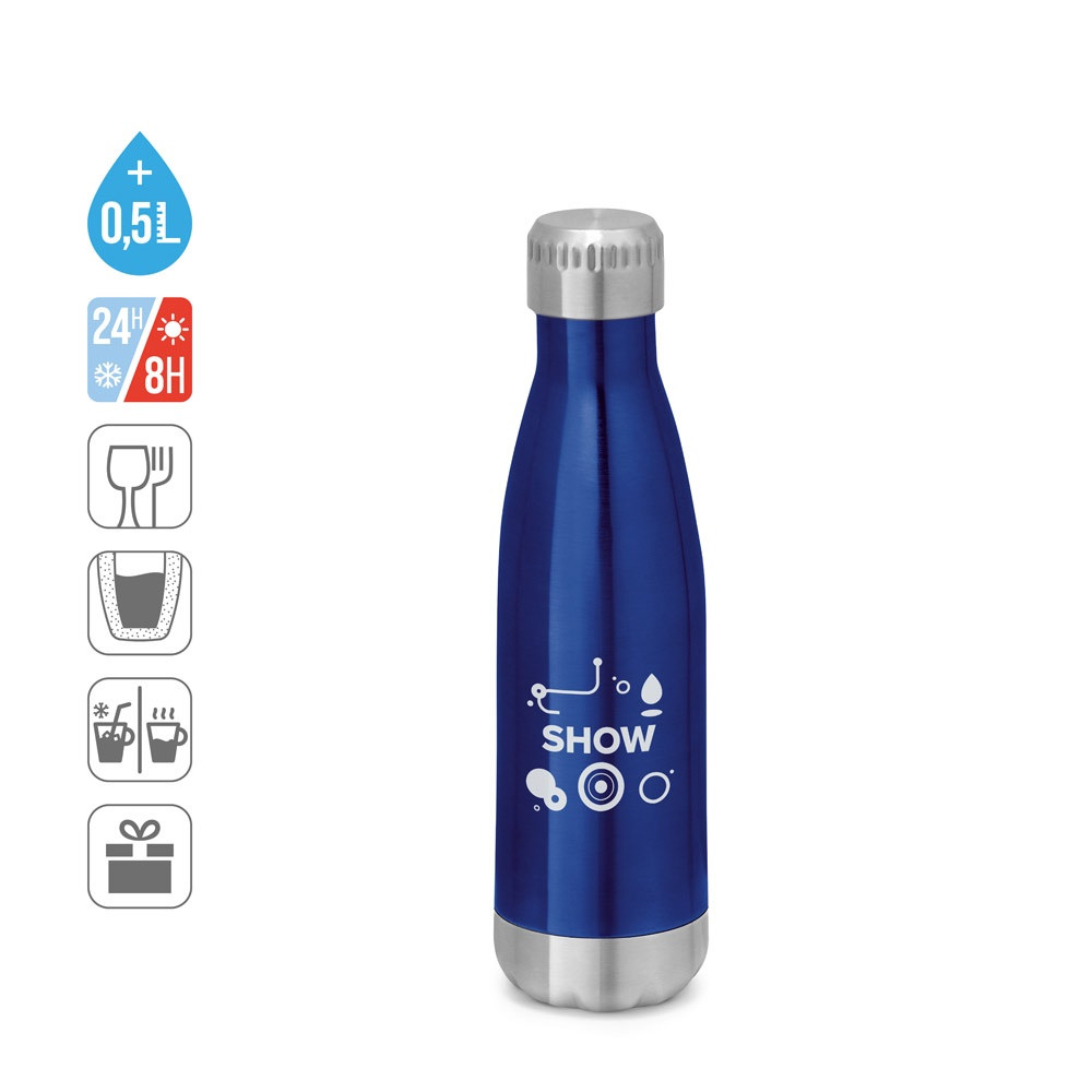 SHOW. Μπουκάλι 510 mL από ανοξείδωτο χάλυβα