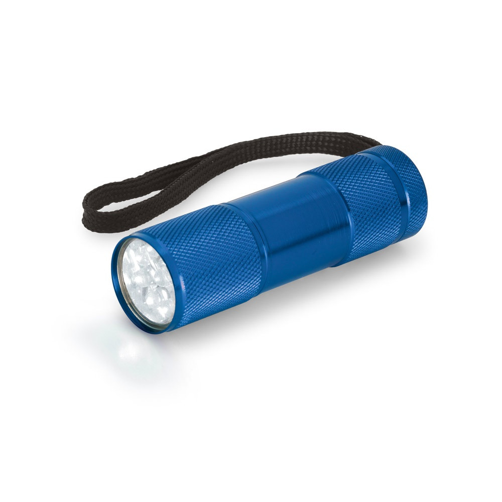 FLASHY. Φακός αλουμινίου με 9 LED