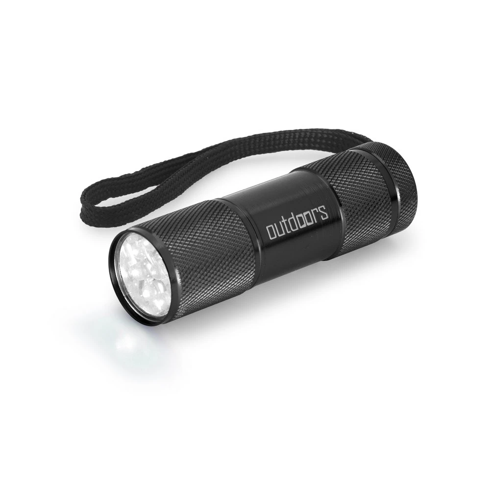 FLASHY. Φακός αλουμινίου με 9 LED