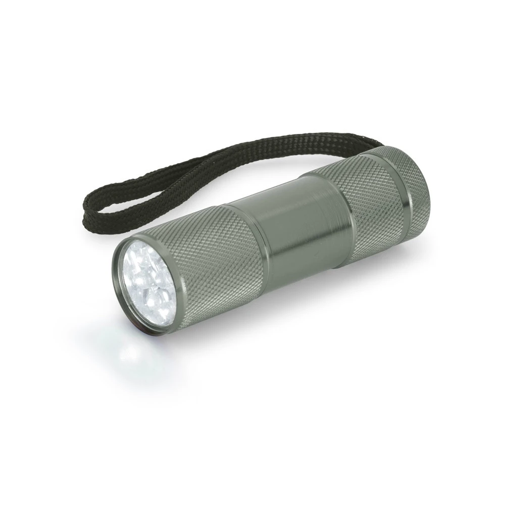 FLASHY. Φακός αλουμινίου με 9 LED