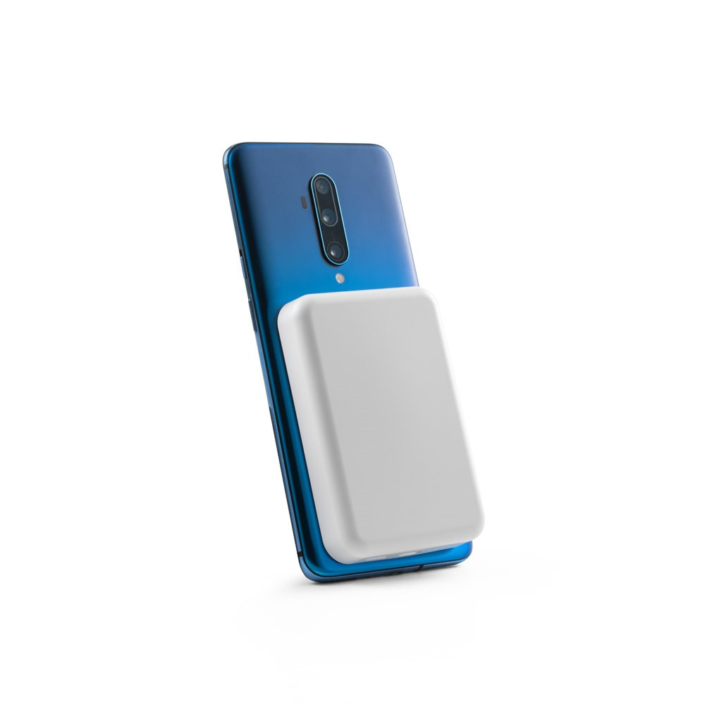 AMPERE 5. Μαγνητικό power bank 5'000 mAh με ασύρματο φορτιστή εξαιρετικά γρήγοτρης φόρτισης15W σε ανακυκλωμένο ABS (100% rABS)