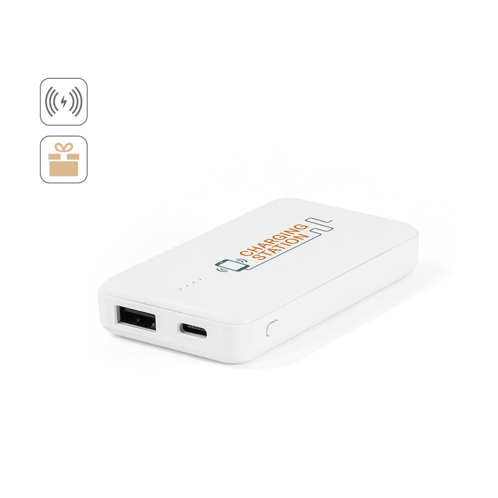 SHERYL. Power bank 4'000 mAh σε ανακυκλωμένο ABS (100% rABS)