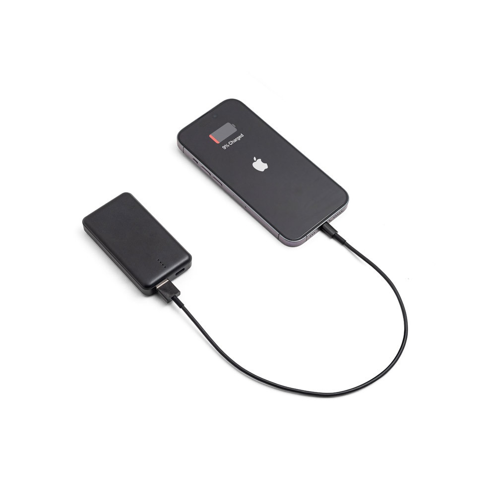 SHERYL. Power bank 4'000 mAh σε ανακυκλωμένο ABS (100% rABS)