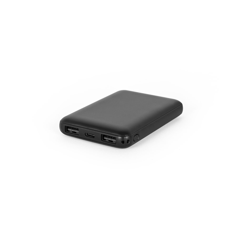 LEAKEY 5. Power bank 5'000 mAh από ανακυκλωμένο ABS (100% rABS)