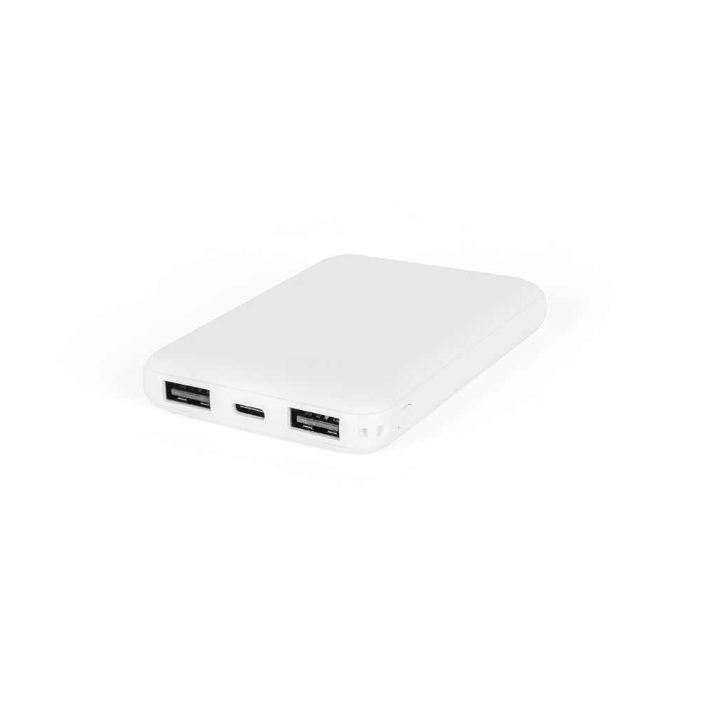 LEAKEY 5. Power bank 5'000 mAh από ανακυκλωμένο ABS (100% rABS)