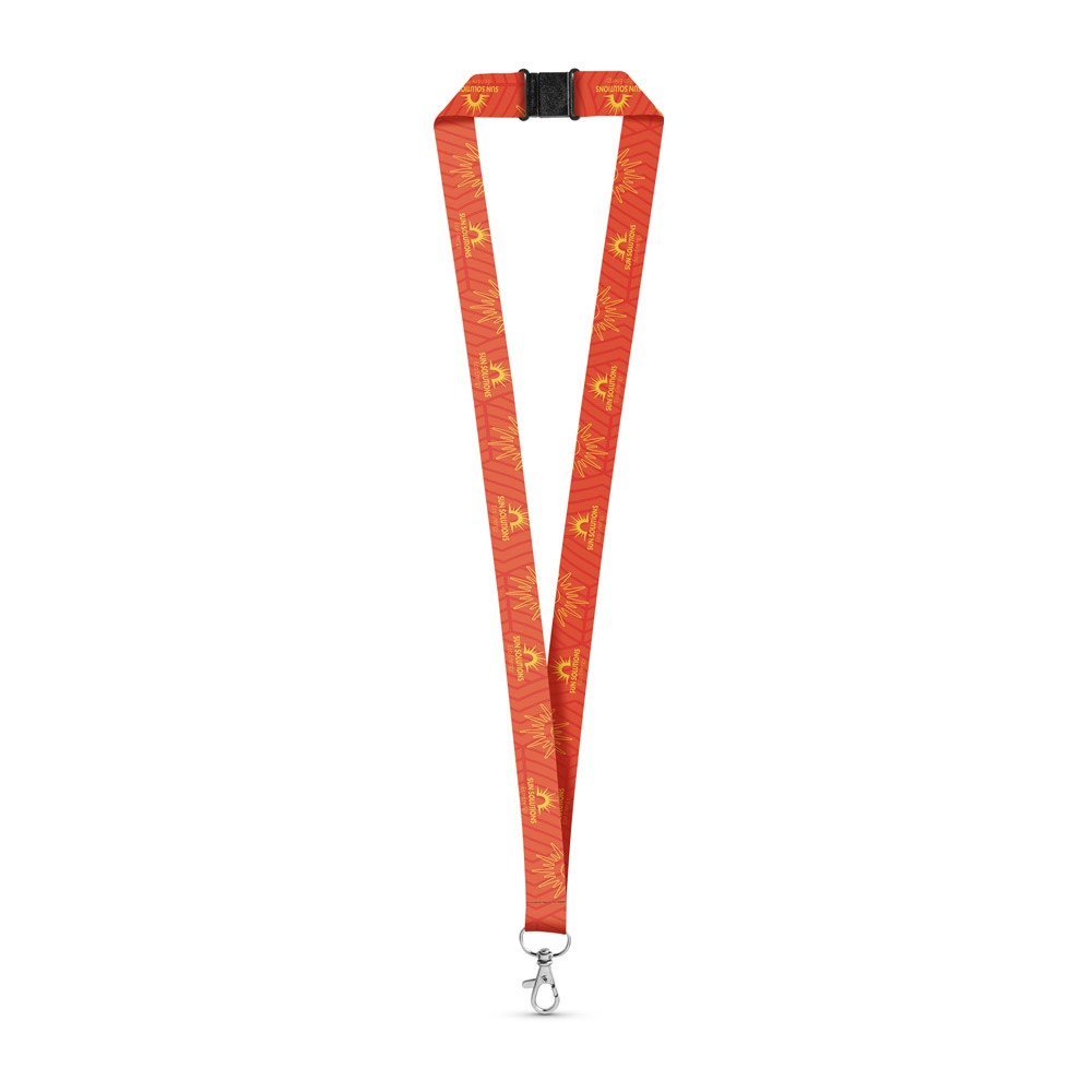 BRISTOL. SET Lanyard SUBLIMATION Long II (20 mm) με καραμπίνερ σκανδάλης 20 mm και κούμπωμα ασφαλείας