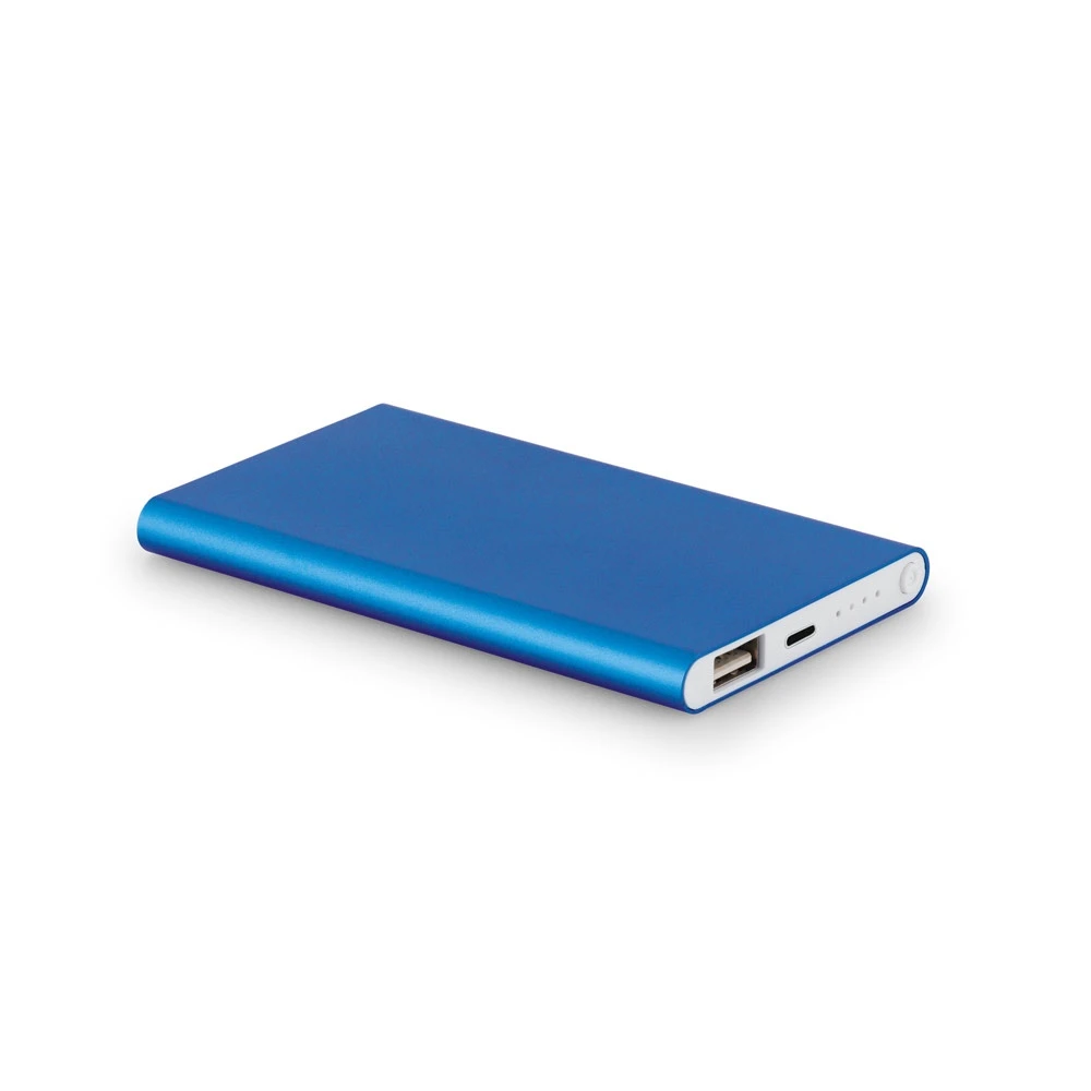 MARCET. Power bank slim 4'000 mAh από ανακυκλωμένο ABS (70% rABS) και ανακυκλωμένο αλουμίνιο (30% rAL)