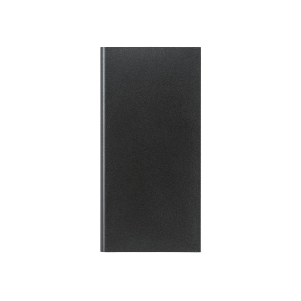 CLERK. Power bank 8'000 mAh με ηλιακό πάνελ από 100% ανακυκλωμένο αλουμίνιο