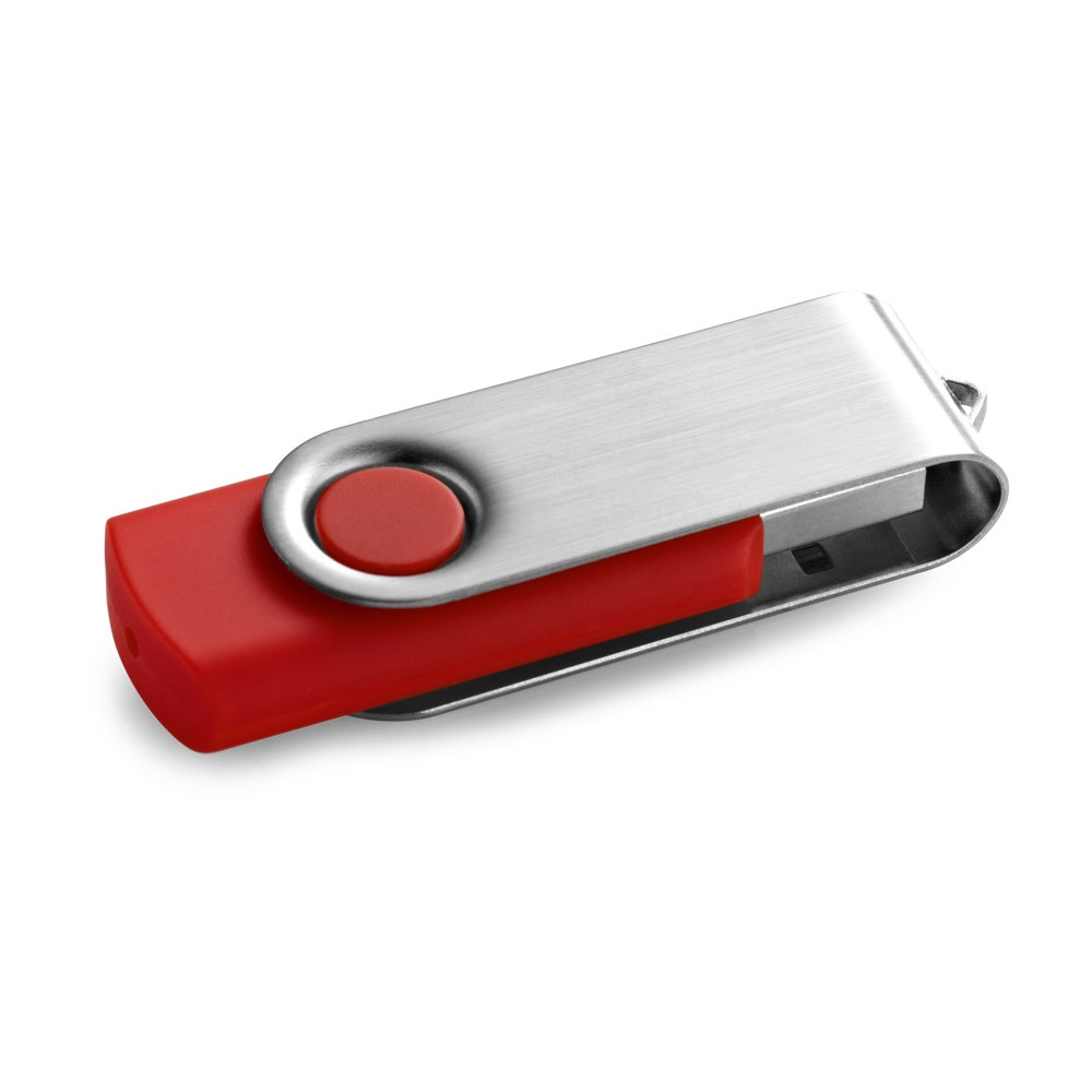 CLAUDIUS 16GB. Μονάδα flash USB 16 GB με μεταλλικό κλιπ
