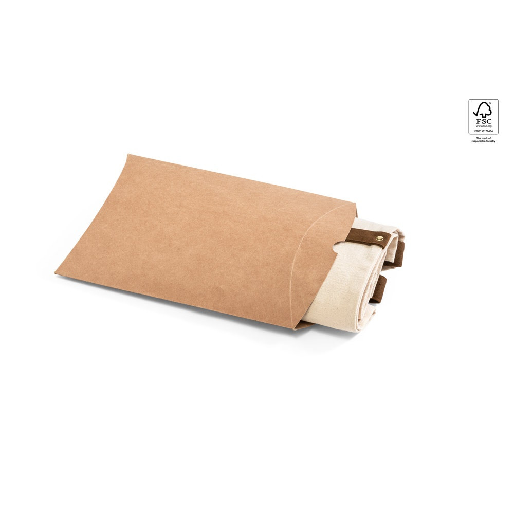 HOLM. Ποδιά από 100% βαμβάκι (320 g/m²) με μεταλλικές λεπτομέρειες