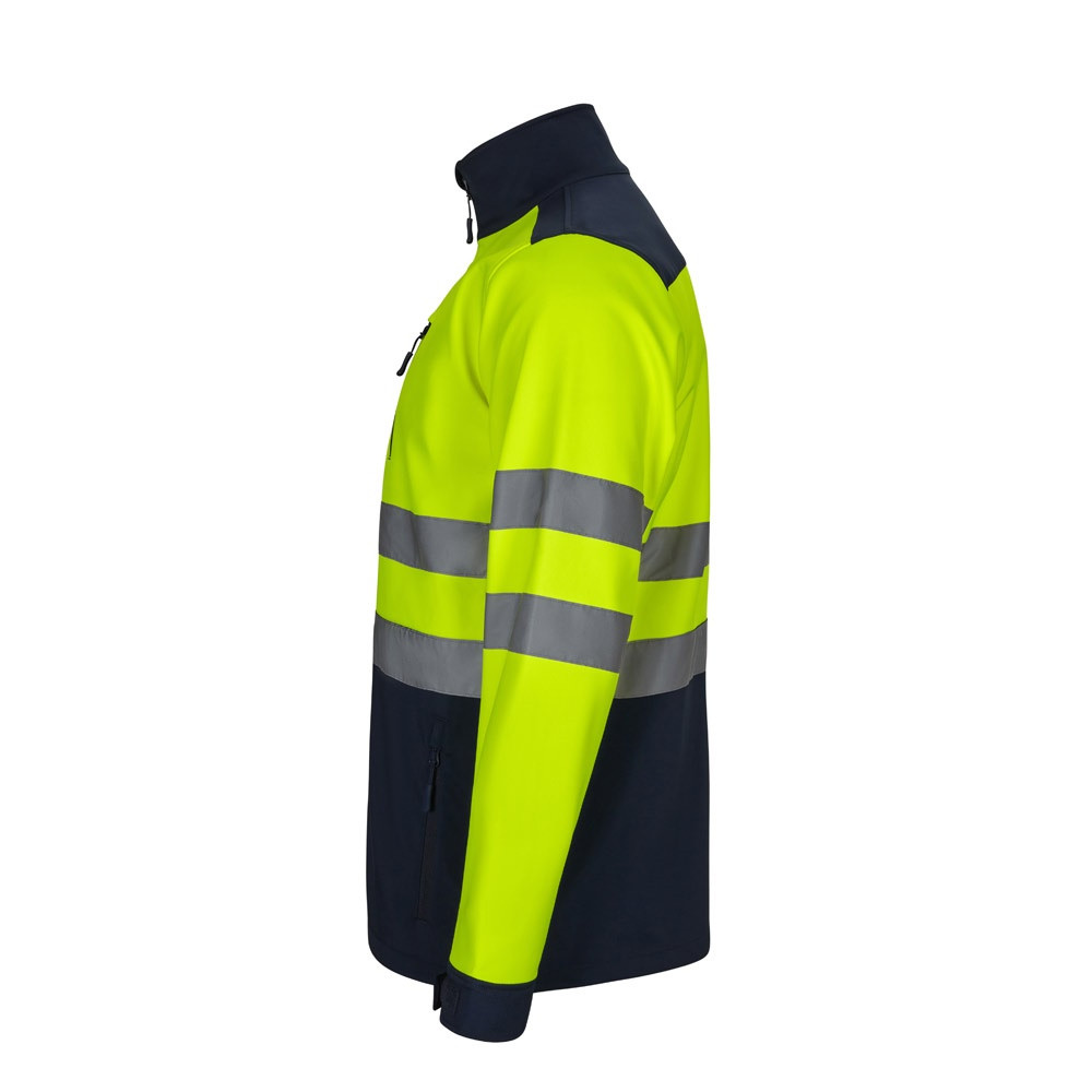 VL HESTIA. Δίχρωμη ζακέτα από soft shell (280g/m²), από πολυεστέρα (96%) και ελαστάνη (4%)