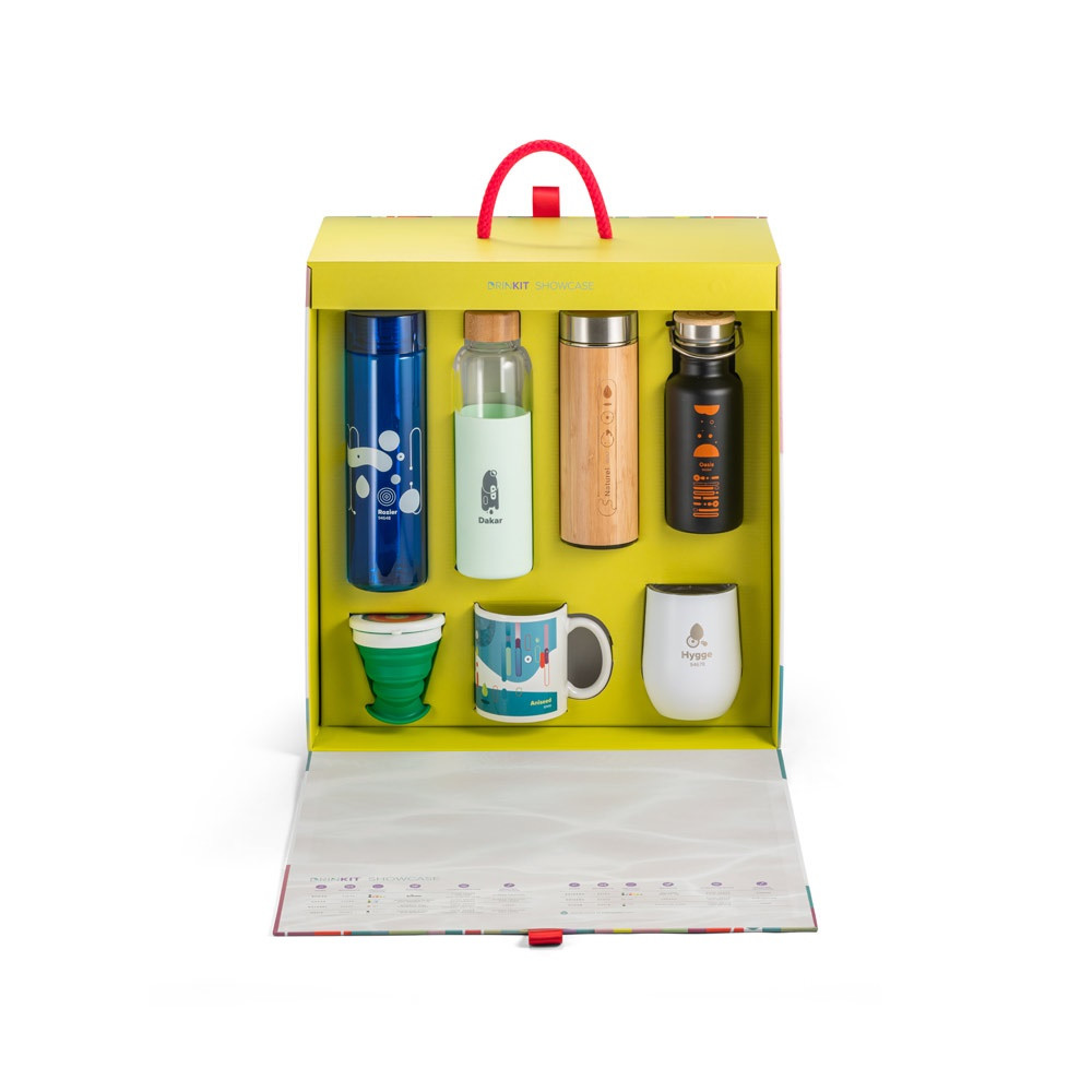 DRINKIT SHOWCASE. Προσαρμοσμένη Κασετίνα Drinkware