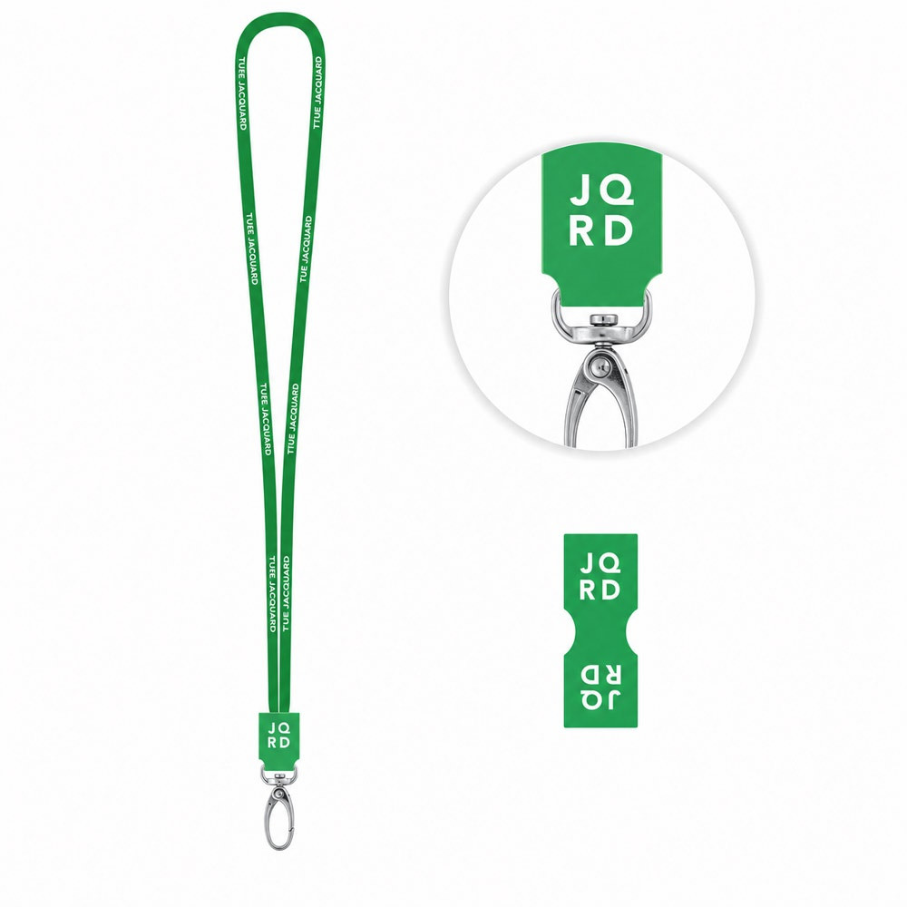 Εκτυπωμένο δείγμα Lanyard TUBE JACQUARD Long (Ø 7 mm)